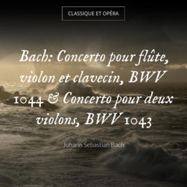 Bach: Concerto pour flûte, violon et clavecin, BWV 1044 & Concerto pour deux violons, BWV 1043