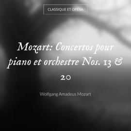 Mozart: Concertos pour piano et orchestre Nos. 13 & 20