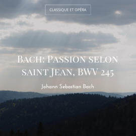 Bach: Passion selon saint Jean, BWV 245
