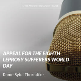 Appeal for the Eighth Leprosy Sufferers World Day