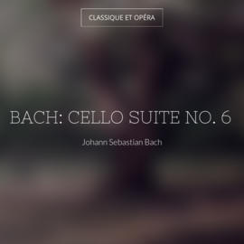 Bach: Cello Suite No. 6