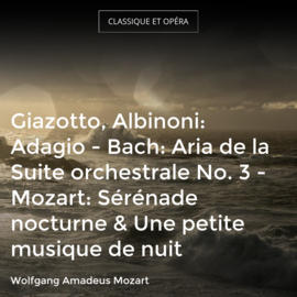 Giazotto, Albinoni: Adagio - Bach: Aria de la Suite orchestrale No. 3 - Mozart: Sérénade nocturne & Une petite musique de nuit