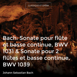 Bach: Sonate pour flûte et basse continue, BWV 1031 & Sonate pour 2 flûtes et basse continue, BWV 1039