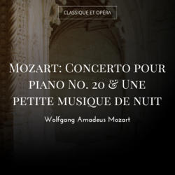 Mozart: Concerto pour piano No. 20 & Une petite musique de nuit