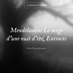 Mendelssohn: Le songe d'une nuit d'été, Extracts