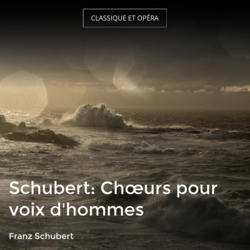 Schubert: Chœurs pour voix d'hommes