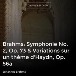 Brahms: Symphonie No. 2, Op. 73 & Variations sur un thème d'Haydn, Op. 56a