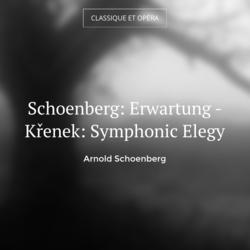 Schoenberg: Erwartung - Křenek: Symphonic Elegy