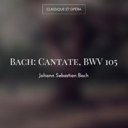 Bach: Cantate, BWV 105