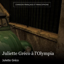 Juliette Gréco à l'Olympia
