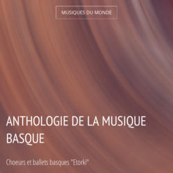 Anthologie de la musique basque