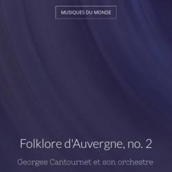 Folklore d'Auvergne, no. 2