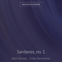 Sardanes, no. 1