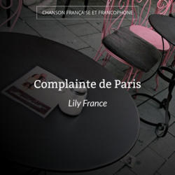Complainte de Paris