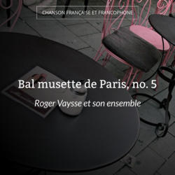 Bal musette de Paris, no. 5