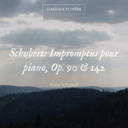 Schubert: Impromptus pour piano, Op. 90 & 142