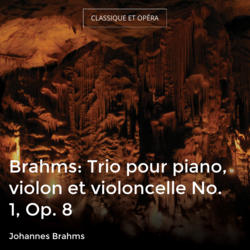 Brahms: Trio pour piano, violon et violoncelle No. 1, Op. 8