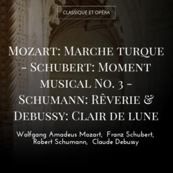 Mozart: Marche turque - Schubert: Moment musical No. 3 - Schumann: Rêverie & Debussy: Clair de lune
