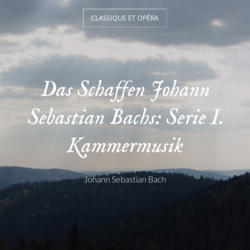 Das Schaffen Johann Sebastian Bachs: Serie I. Kammermusik