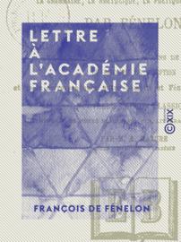Lettre à l'Académie française