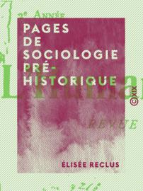 Pages de sociologie préhistorique
