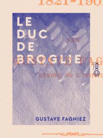 Le Duc de Broglie