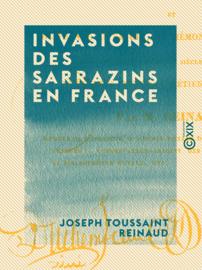 Invasions des Sarrazins en France