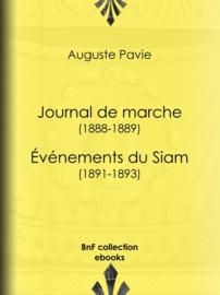 Journal de marche (1888-1889) - Événements du Siam (1891-1893)