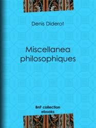 Miscellanea philosophiques