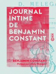 Journal intime de Benjamin Constant