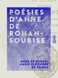 Poésies d'Anne de Rohan-Soubise