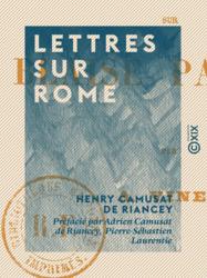 Lettres sur Rome