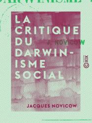 La Critique du darwinisme social