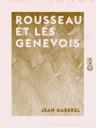 Rousseau et les Genevois