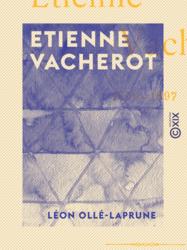 Etienne Vacherot