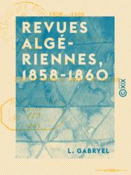 Revues algériennes, 1858-1860