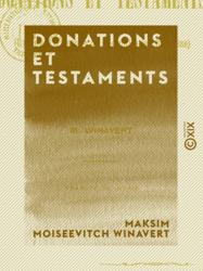 Donations et Testaments